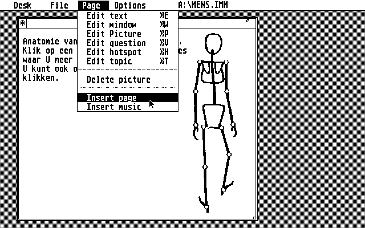 Interactive Manual Maker atari screenshot